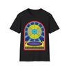 Vinyl Album Stained Glass Unisex T-Shirt, Music Lover Graphic Tee - Retro Tee,