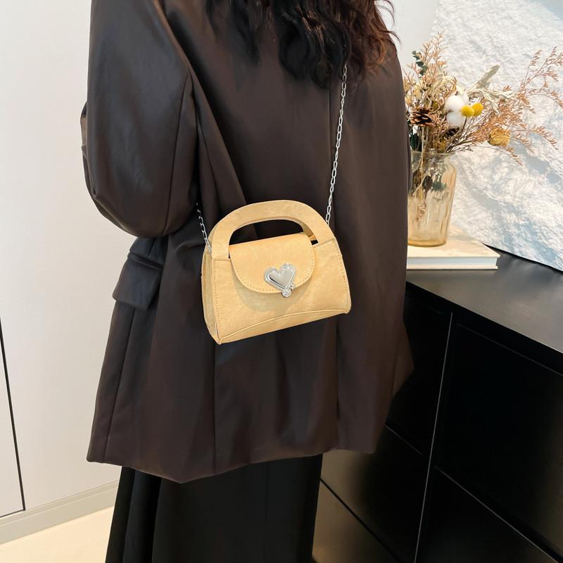 Trendy Retro Fashionable Small Square Shoulder Bag For Everyday Casual Use