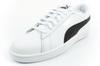 Puma Smash 3.0 L White Black [390987 11] Size 40