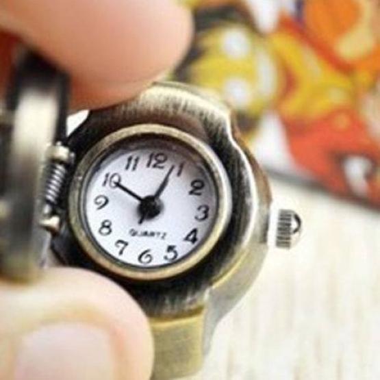 Luffy Franky Robin Pirate Japan Cartoon Animation Kid Finger Ring Watch Quartz Straw Hat Jewelry Gift Adjustable Silver Bronze Copper