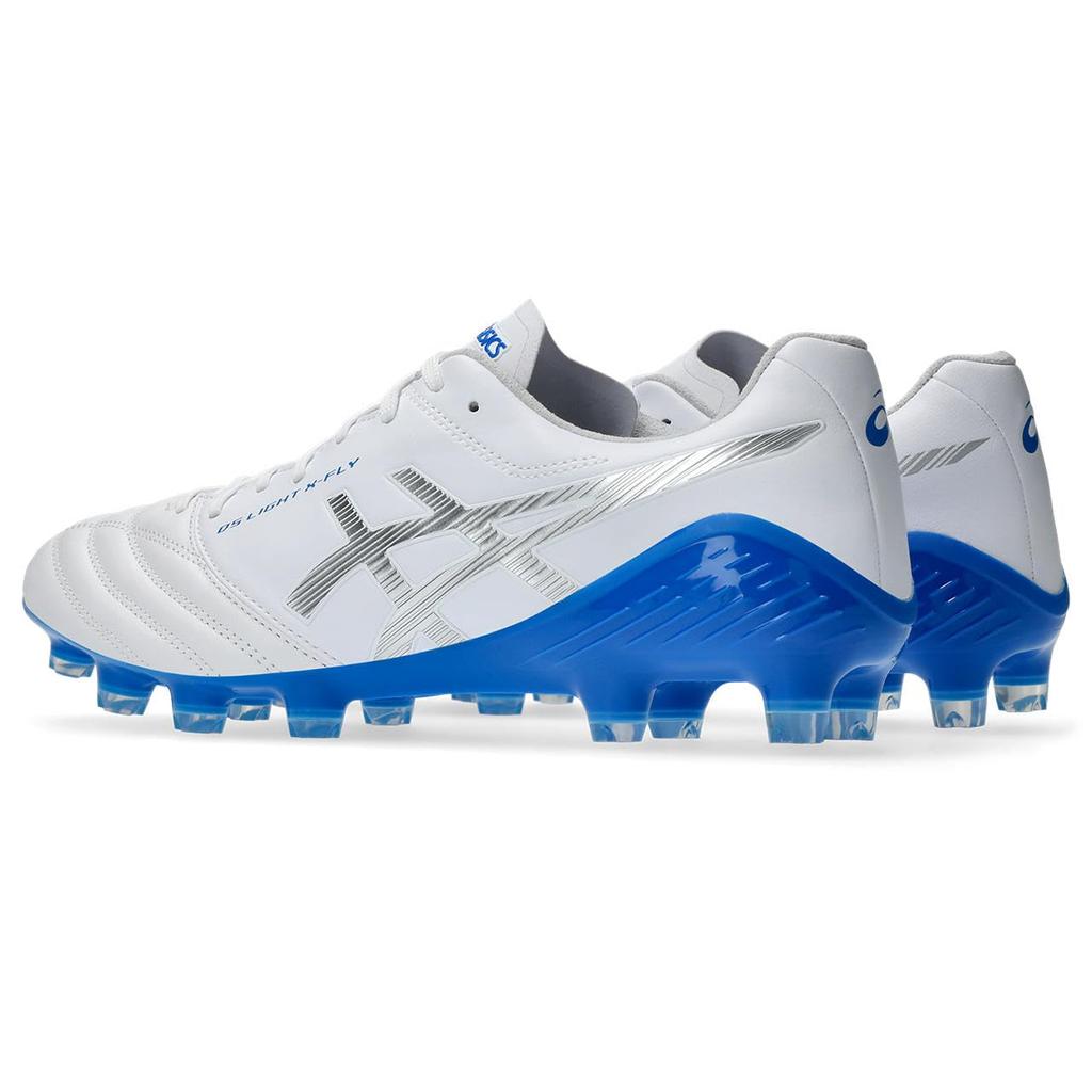 Asics DS LIGHT 5 Soccer Cleats 1101A047 Size 106 Cm 2E X-FLY Men's (White/Pure Silver) 24.5