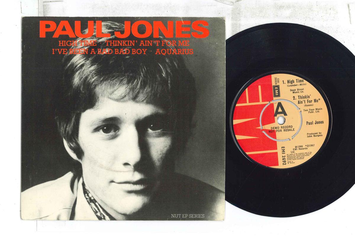 

7inch Record PAUL JONES - Paul Jones EMI2692PROMO EMI 1977 UK Rock Used