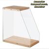Stable Structure Wooden Record Holder Solid Wood Vinyl Display Stand  Desktop Decoration