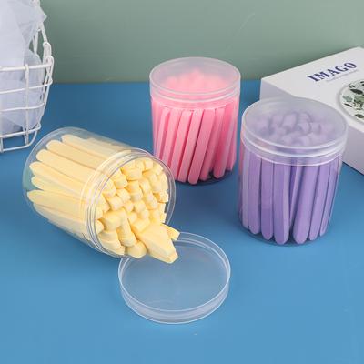 50 Stück Komprimiertes Gesichtswaschmittel Waschgesichtsschwamm Gesichtsreinigung Einweg-Puderquaste Gesichtsreinigungswatte Reinigungsschönheitsstreifen