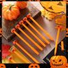 Creative Funny Expressions Pumpkin Head Pen (5/10PCS) - Halloween Themed, Student Stationery, Office Signature Writing Tools