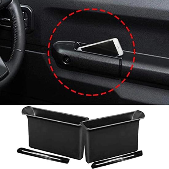 Suzuki Jimny Jimny Sierra Jimny Nomad JB64 JB74 JC74 Storage Box Set of 2 Door Handle Box Holder Smartphone Cigarette Storage Pocket Storage Box