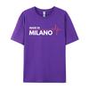 Made In Milano Italy Italia Place Of Birth Heartbeat Tops T Shirt Casual Tops Shirt Funky Printing Unisexs Tshirts Printing