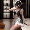 Sexy Maid Dress Outfit Erotic Kawaii Cosplay Costume Lolita Cute Sexy Erotic Women Uniform Dress Costumes Lace Club Wear Dress