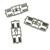 51717006757 Door Seal Clip 6mm 8pcs Front+Rear Gray