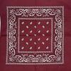 Cotton Paisley Headscarf and Cycling Mask