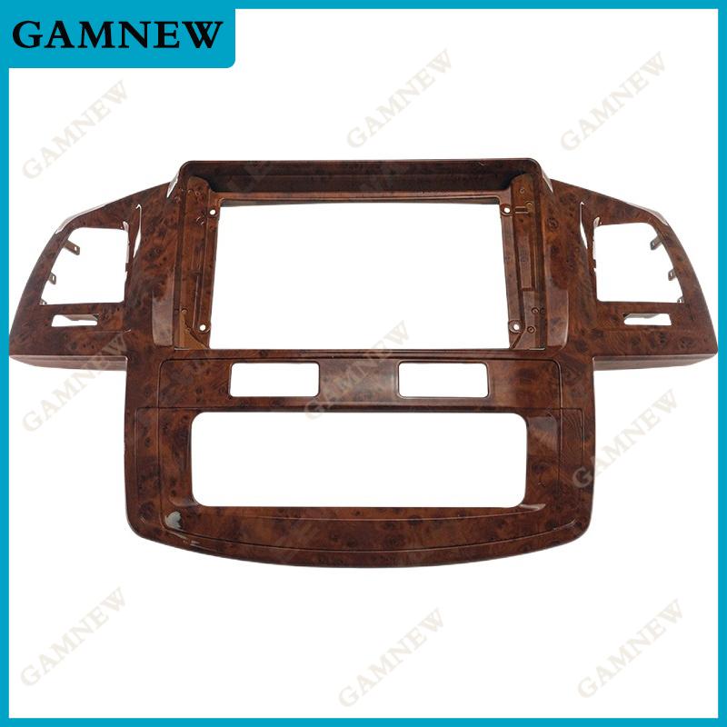9 Inch Car Frame Fascia Adapter For Toyota Fortuner Hilux Vigo 2007-2015 Android Radio Dash Fitting Panel Kit