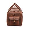 Leather Duffle Bag: Handmade Weekender Travel Bag