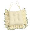 Chair Cushion with Ties Soft Cotton Padding Ergonomic Seat Cushion Dining Chair Pad for Living Room Office Home Decor