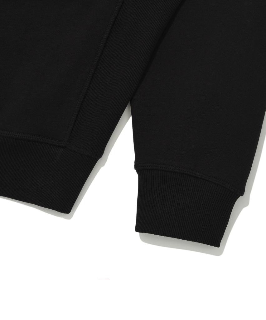 Wacky Willy Kiki Logo V-Neck Cardigan Black