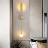 Modern Simple LED Single and Double Wall Lamp Living Room Corridor Corridor Staircase Bedroom Bedside Decorative Lighting