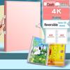 Kunst- und Skizzenkollektion für Kinder: 2 Fotoalben, Aufbewahrung für Zeichnungen, Klammern für Papier/Poster, 3 Malbücher