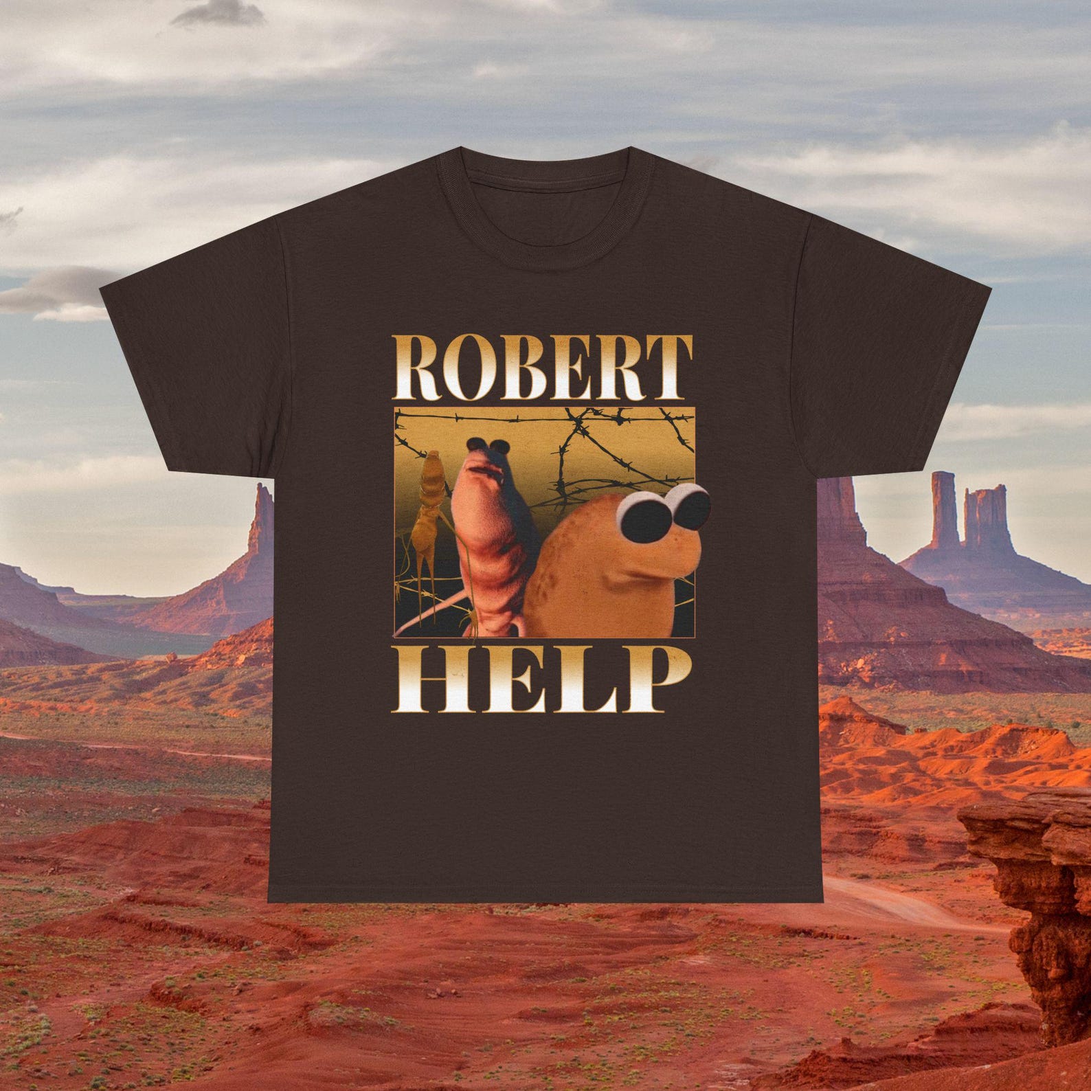 Marcus The Worm Shirt, I Don t Like This Rock Tee, Marcus The Worm Meme T-shirt, Funny Meme Shirts, Brain Rot Shirts M