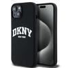 Etui Do iPhone 14 DKNY Liquid Silicone MagSafe Czarne