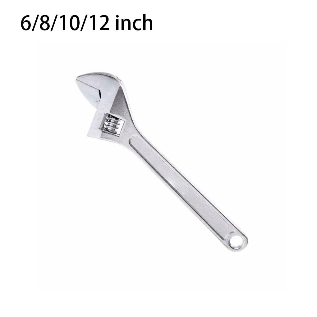 Nuts Bolts Install Adjustable Wrench Woodworking Plumbing Metalworking Alloy Steel Spanner Office Repair Tool Replacement