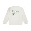 New Balance Sweatshirts Men's White Crew Neck Moderate Other NCD42081-IV