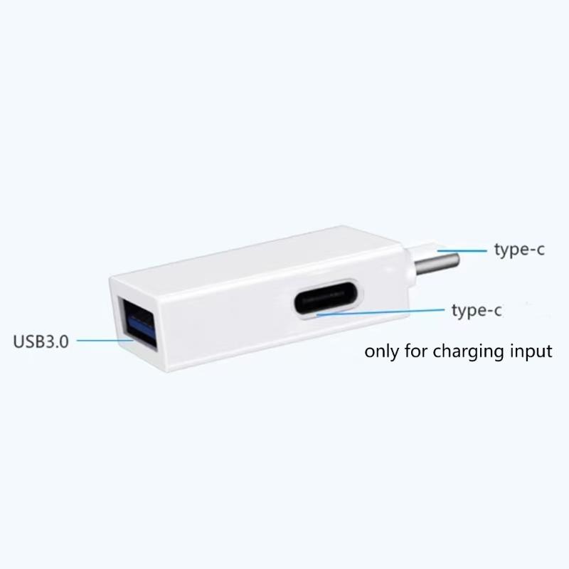 USB 3.0 To USB Type C Adapter OTG Cable USB C Male To USB 3.0 Female Cable Converter Type C Adapter with Charging Port