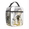 Frieren Beyond Journey's End Anime Thermal Insulated Lunch Bags for Travel Portable Food Bag Thermal Cooler Lunch Box