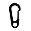 10Pcs Small Carabiner Clip for Key, Backpacks Camping Outdoor Carabiner Clip Stainless Steels Keyring Clip Snap Hook Set