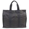 Tote Bag Her Line GM Serie Button Canvas Large Tote Bag Boston Bag Gray Used