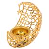 Kunst Kerzenständer Goldene Mondform Metall Modern Romantisch Stressabbau Kunst Kerzenhalter