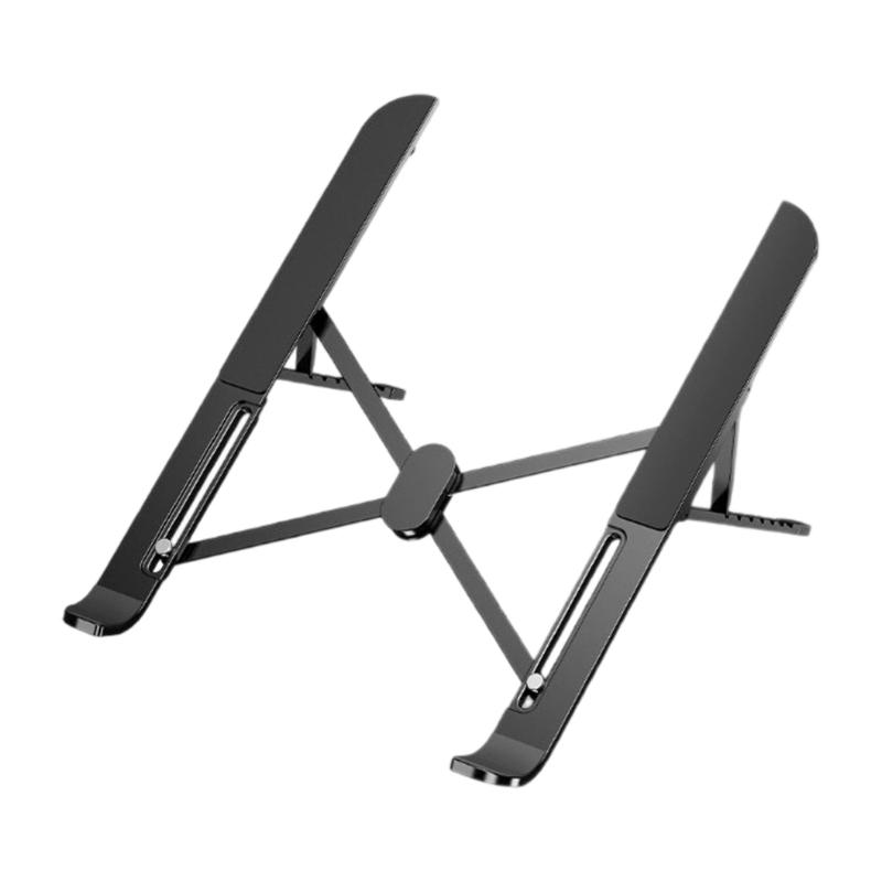 Portable Foldable Laptop Stand With 7 Adjustable Height For 17.3Inch Notebook Enhances Cooling And Ergonomic