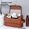 Waterproof Cosmetic Storage Bag PU Leather Makeup Bag Portable Makeup Pouch  Travel