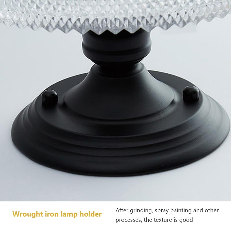 Retro Glass Ceiling Light Single Head Glass Cover Aisle Lighting Bedroom Corridor Staircase Balcony Creative Decor Lighting