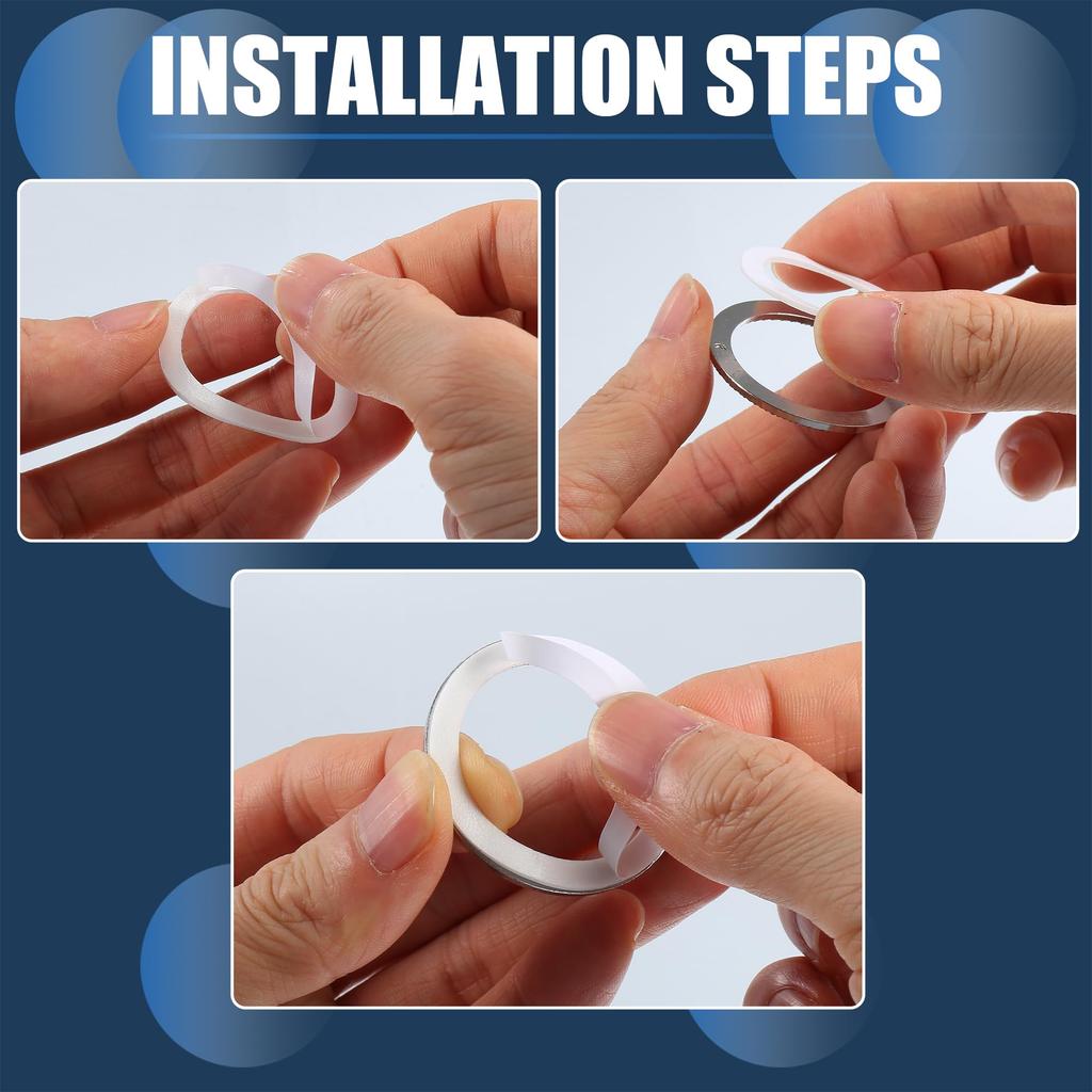 INFINAUTO Universal Bling Car Engine Start Stop Button Cover Car One Click Push Start