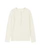 Siyajyu Sitp5241 Slub Henley Neck T-Shirt_Cream