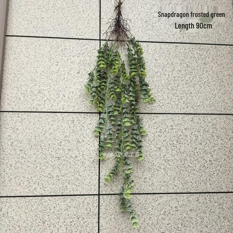 Artificial Spider Plant & Fern Hanging Decor - Trailing Green Vines for Wall & Ceiling