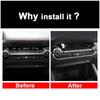 For Mazda 3 Axela   Stainless Steel Car Dashboard Central Control Trim Cover Interior Mouldings Sticker Accessories