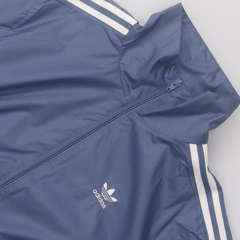 Adidas Originals Minimalist Classic Sports Retro Striped Jacket Men Jacket Dark-Blue JM2715