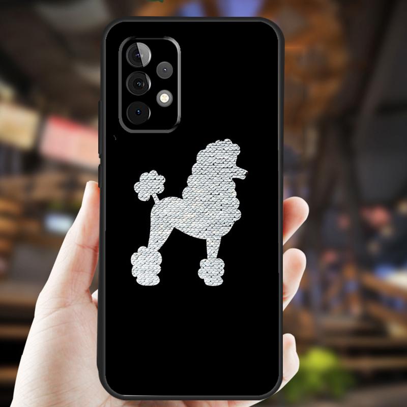 Poodle Dog Case For Samsung Galaxy A05 A06 A22 A53 A33 A26 A16 A56 A36 A32 A52 A54 A34 A14 A55 A15 A35