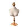 Velvety Necklace Exhibition Rack Adjustable Display System Dustproof Fabric For Retail And Home Decors