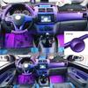 Weiwang M20/M30 Interior Carbon Fiber Stickers: Console, Gear, and Window Protection