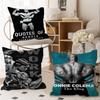Bodybuilding King-Arnold Pillow Cover Sofa Cushion Cover Home Room Decoration Children Gift