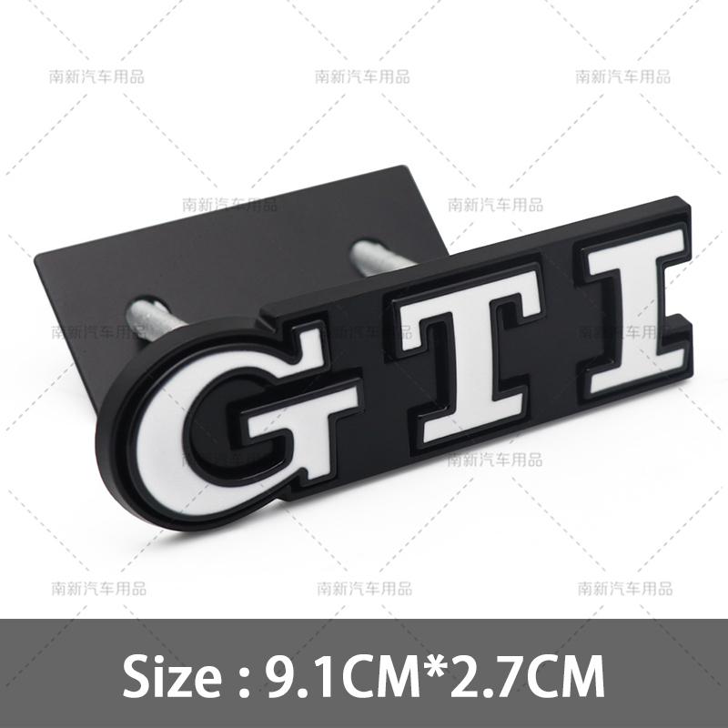2026 Hot For VOLKSWAGEN VW 3D Metal GTI Grill Emblem Badge Rear Trunk Decal Car Sticker for Volkswagen VW Golf 5 6 7 8 MK2 MK3 M