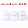 5 pcs Bodysuit Body Slimming Suit Disposable Vacuum Roller Therapy Machine White Color M L XL Size Shape Body Beauty Salon Use