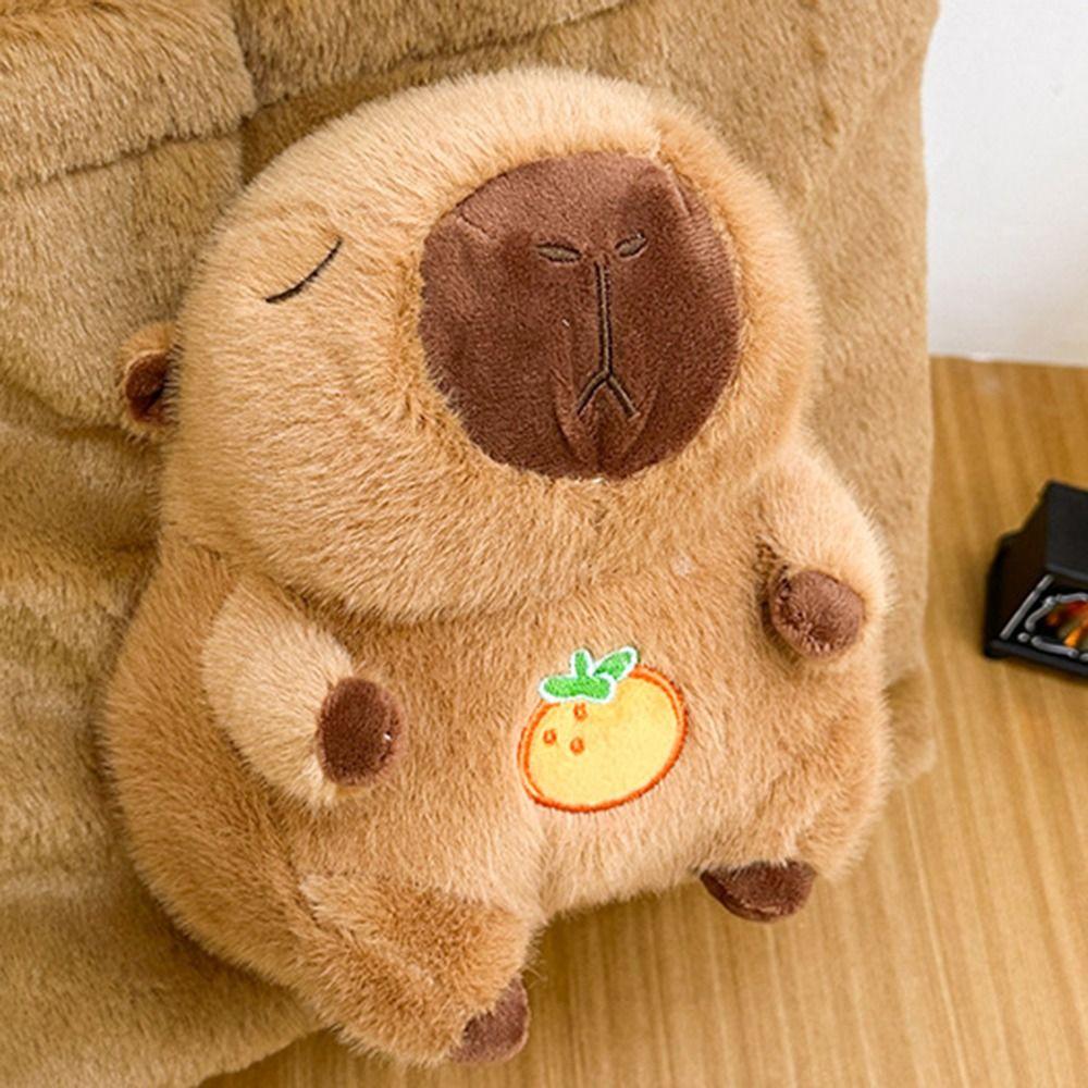 Korean Style Plush  Doll Tote Bag Large Capacity Fluffy Shoulder Bag Fashion Kid Schoolbag  Travel