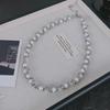 Pearl Necklace Women's Necklace Light Luxury Niche Design Sense Punk Hip Hop Premium Clavicle Chain Necklace