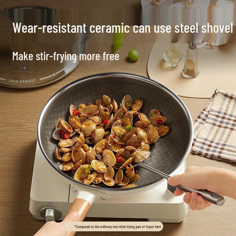 COOKER KING Titanium Non-stick Frying Pan