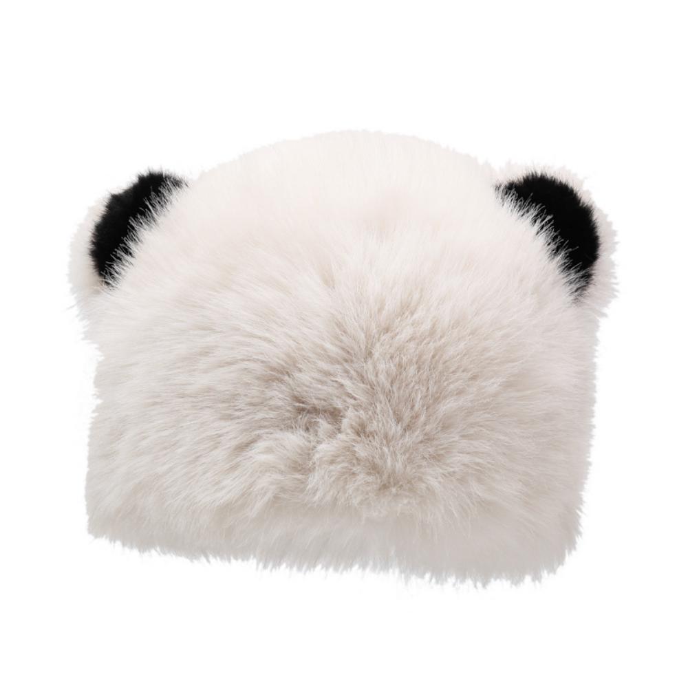 Women's Sweet and Cute Warm Fisherman Hat Autumn and Winter Earmuffs Plush Cute Cold-proof Hat