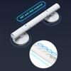 Suction Cup Bathroom Handrail Strong Grip Stability Easy Installation Removable Anti-slip Shower Grip Bar