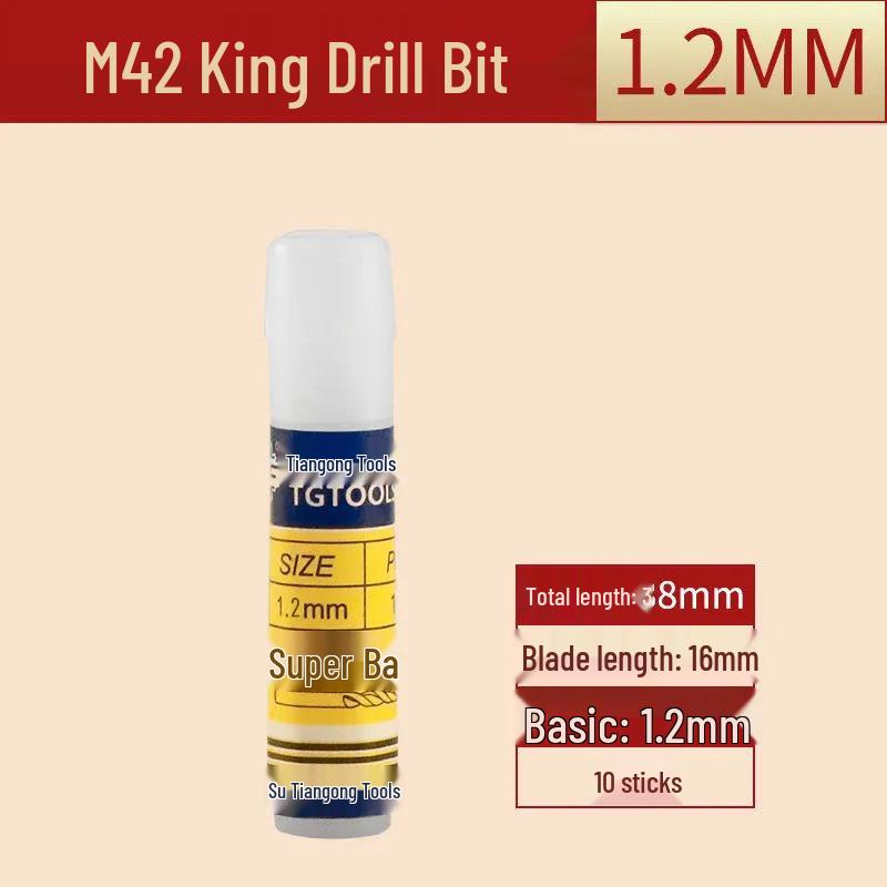 Tiangong M42 Overlord 8% Cobalt High-Speed Steel Twist Drill Bit for Stainless Steel