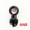 Aluminum banjo adaptor Bolt AN3 AN4 AN6 AN8 AN10 an to 12mm 14mm 16mm 18mm brake fitting Black